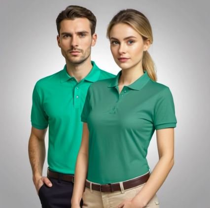 Custom Polo T-Shirt Printing | Cotton & Dry-N-Cool Fabric Unisex